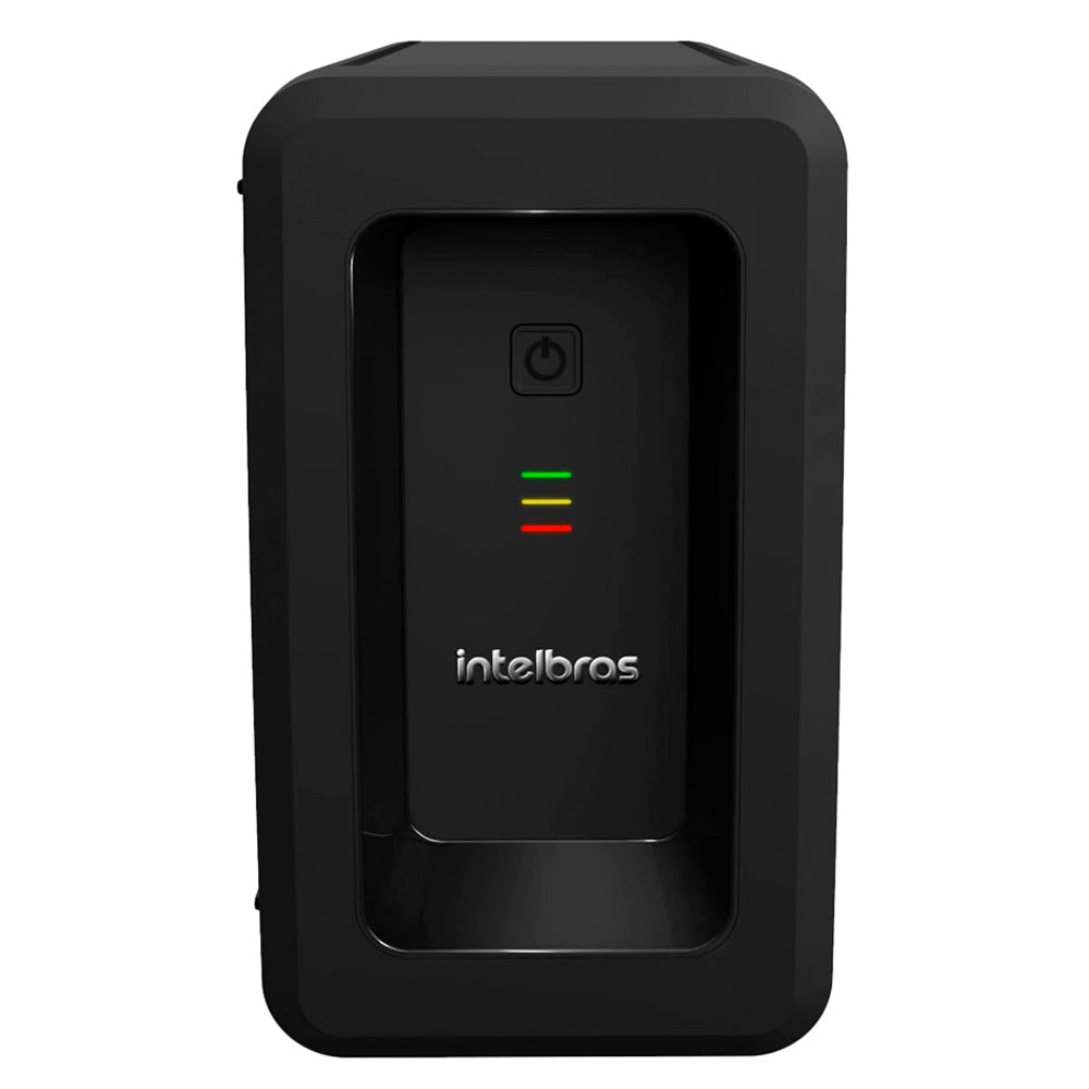 Nobreak Interativo Intelbras ATTIV 1500VA, Bivolt, Semi Senoidal, Com 8 Tomadas de Saída 115V Preto