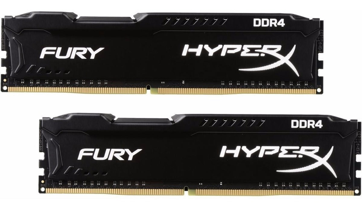 Memória Ram Desktop Ddr4 Kingston HyperX Fury 4GB 2400MHz HX424C15FB/4