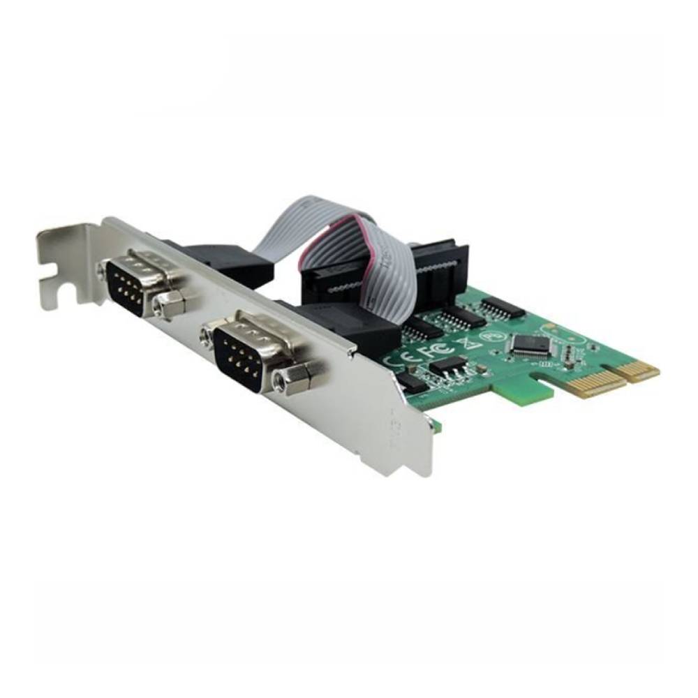 Placa Serial PCI Express 2 Portas RS232 DB9 Knup KP-T89