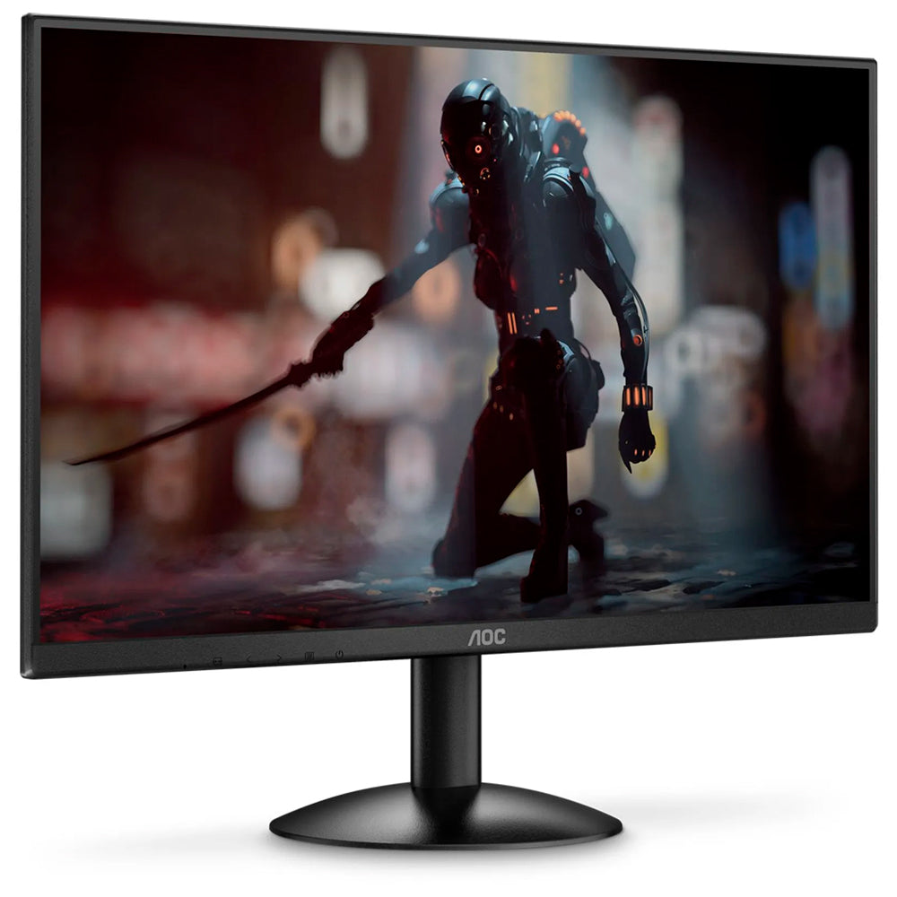 Monitor Gamer AOC 24", Full HD, 100Hz, 1ms Gaming, HDMI, VGA, VESA, Painel VA, 24B30HM2