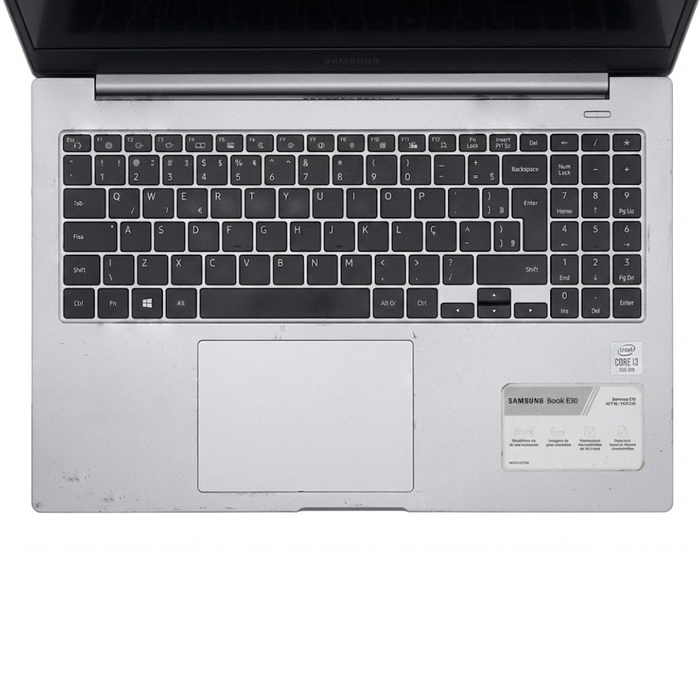 Notebook Samsung Book E30, Intel Core i3-10110U, 12GB RAM, 240GB SSD, Tela 15,6", Windows 11, Cinza, Semi-Novo