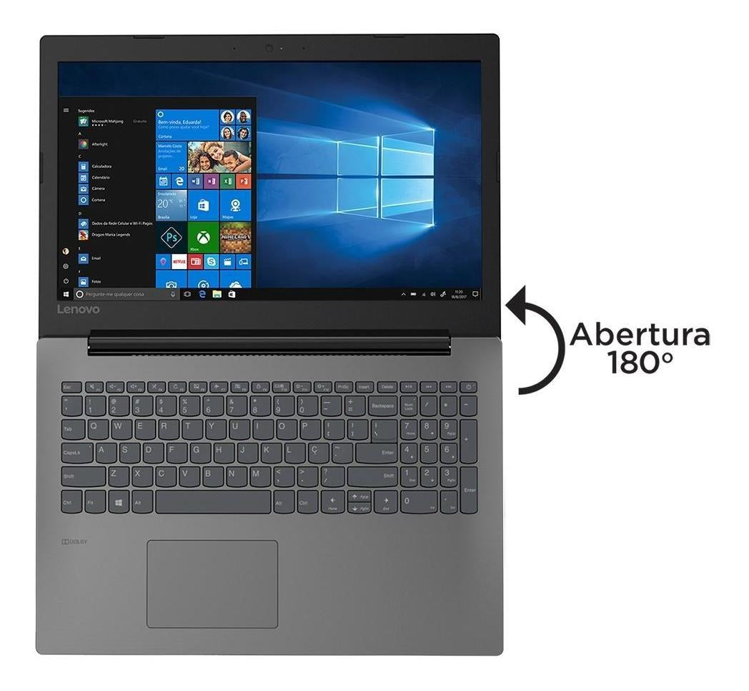 Notebook Lenovo B330-15ikbr Intel Core i3-7020u 4gb Ram 500gb HD Tela 15,6''- 81M10001BR