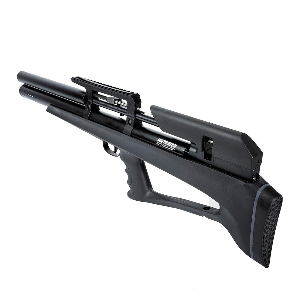 Carabina de Presso Artemis P35 Blackened 55mm PCP, Gatilho Ajustvel 900fps, Cilindro 265cc, Magazine 9 Tiros