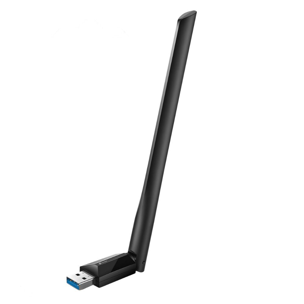 Adaptador AC1300 TP-Link USB Archer T3U Plus Dual Band 3.0 Com Antena de Alto Ganho de 2,4 GHz/5 GHz MU-MIMO