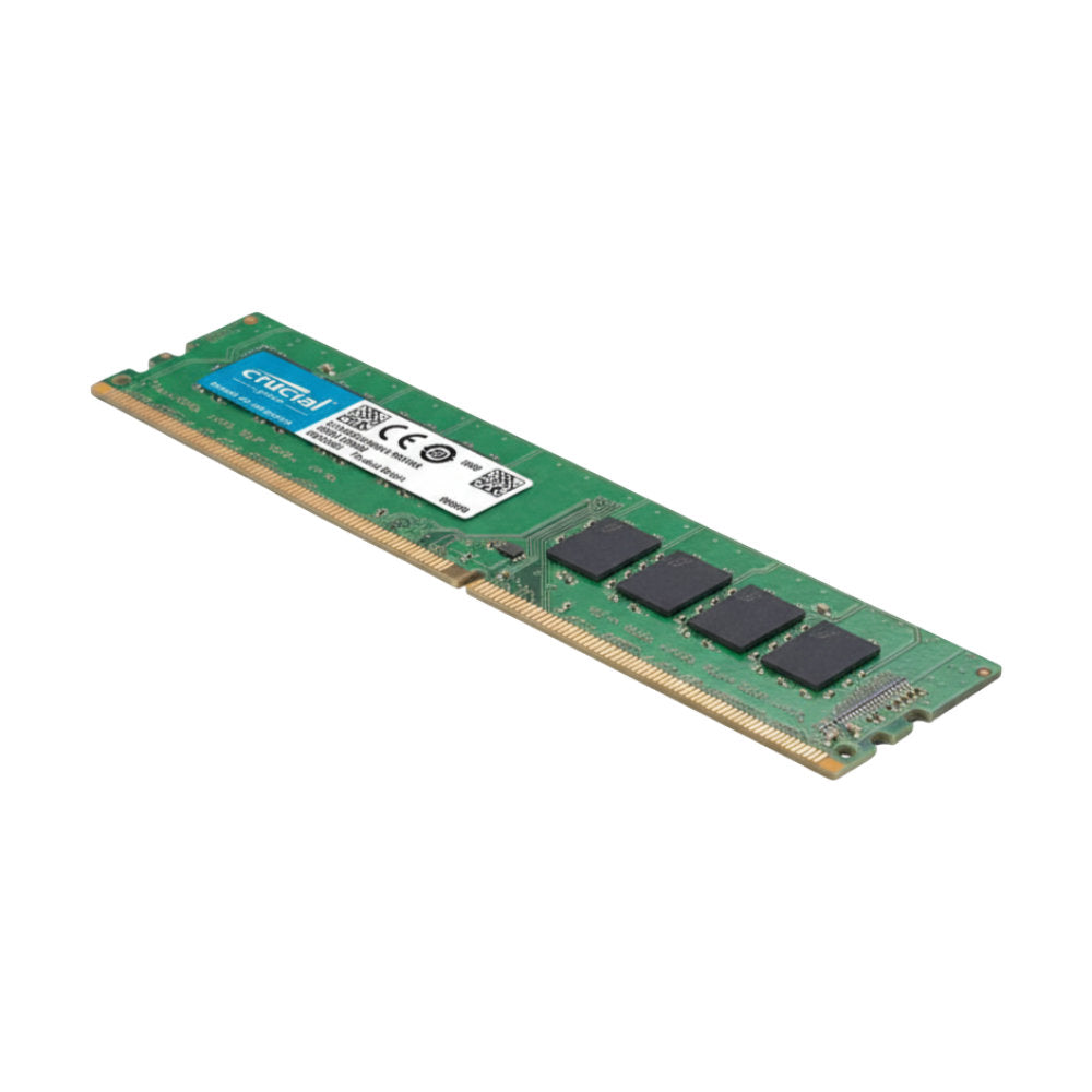 Memória RAM Desktop Crucial Basics 8GB (1x8GB) DDR4 2666MHz, UDIMM, 288 pinos, CL19, 1.2V, CB8GU2666