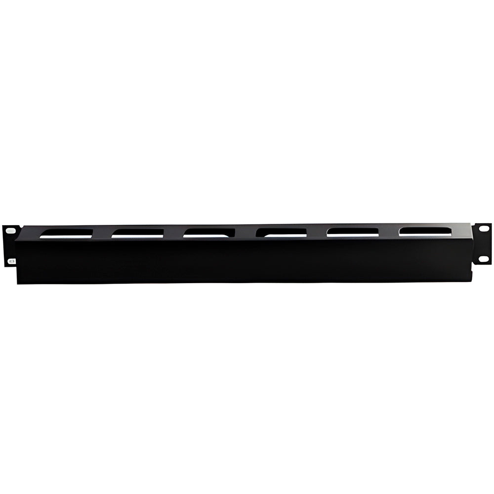 Guia Organizador De Cabos Horizontal Fechado 1u 50mm Para Racks 19