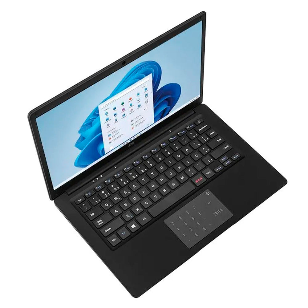 Notebook Ultra UB235 Celeron N4020- RAM 4GB- SSD 120GB Windows 11 Tela 14.1" Preto + Office 365