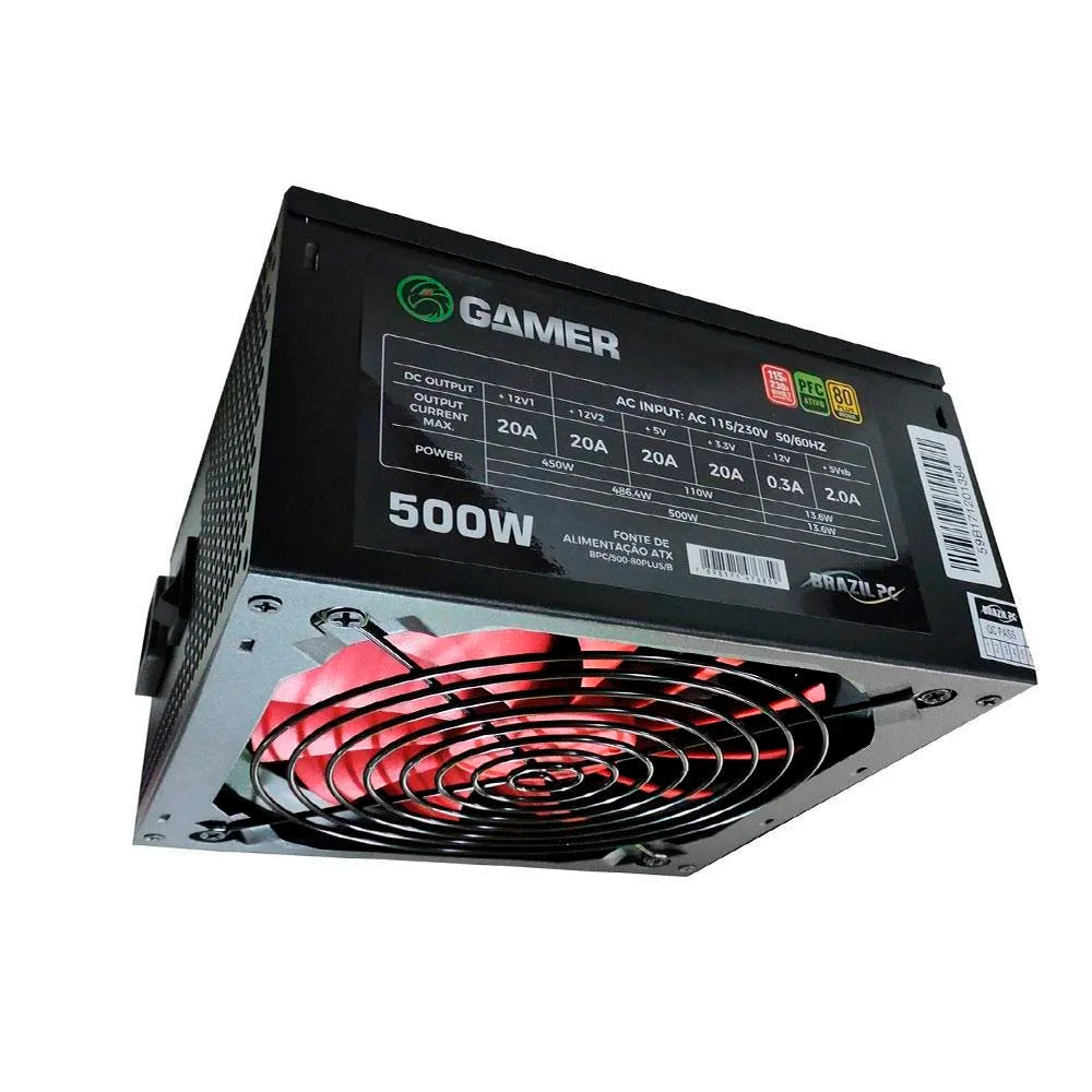 Computador Gamer Aquarius Ryzen 5 5600GT, 16GB RAM, NVME 500GB, Gab SVR-275B , Radeon Vega 7 Integrado, Windows 10