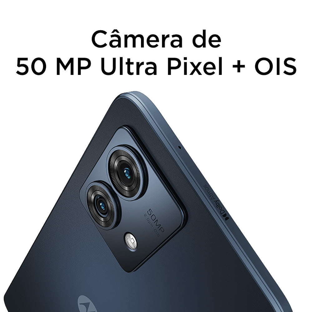 Smartphone Motorola Moto G84 5G Grafite 256GB, 8GB RAM, Tela 6.5