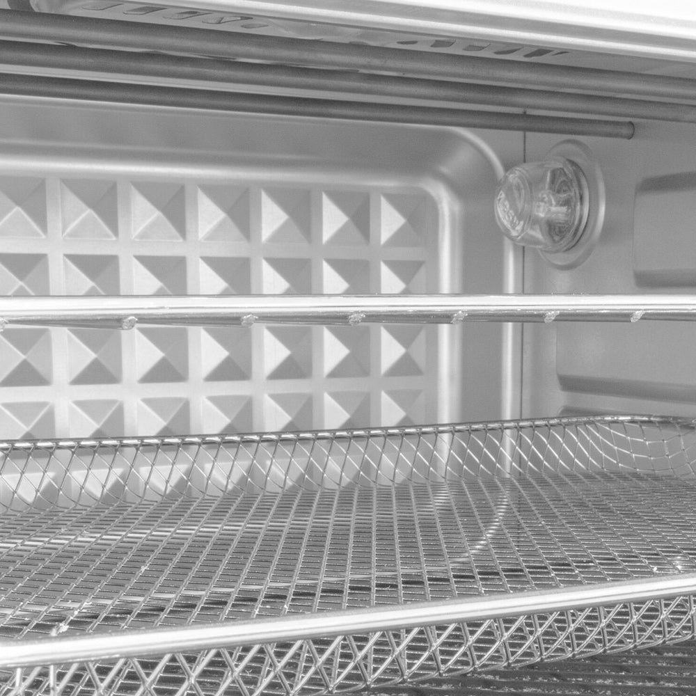 Forno Aero Fryer 300 Telefunken Forno com Air Fryer 30L 220V 2.100W, com 5 Funções, Timer 60 min, Cool Touch - Preto