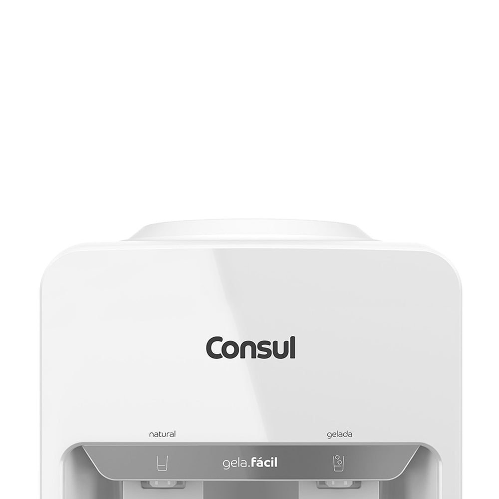 Bebedouro Refrigerado Consul Gela Fácil CJK40AB 20L Bivolt Água Gelada e Natural, Branco