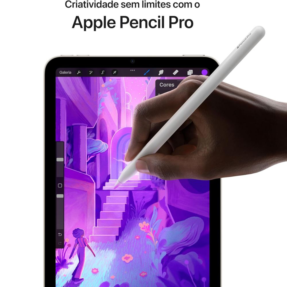 Ipad Mini Apple 8.3'' Chip A17 Pro 256GB W-Fi USB-C MXNC3BZ/A - Azul