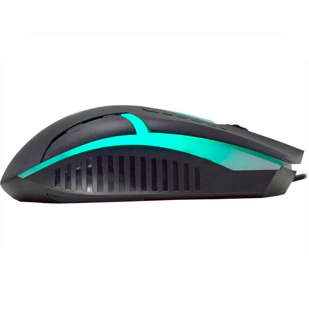 Kit Gamer KM52 K-Mex RGB - Teclado Anti-Ghosting KM52, Mouse M0A8 1000 DPI, Mousepad FX-X2218 - B3KM5228U11CB1X