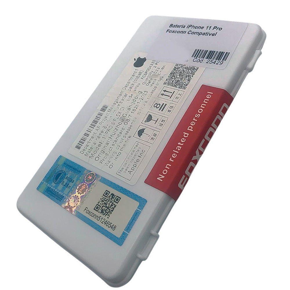 Bateria iPhone 11 Pro Foxconn Compatível