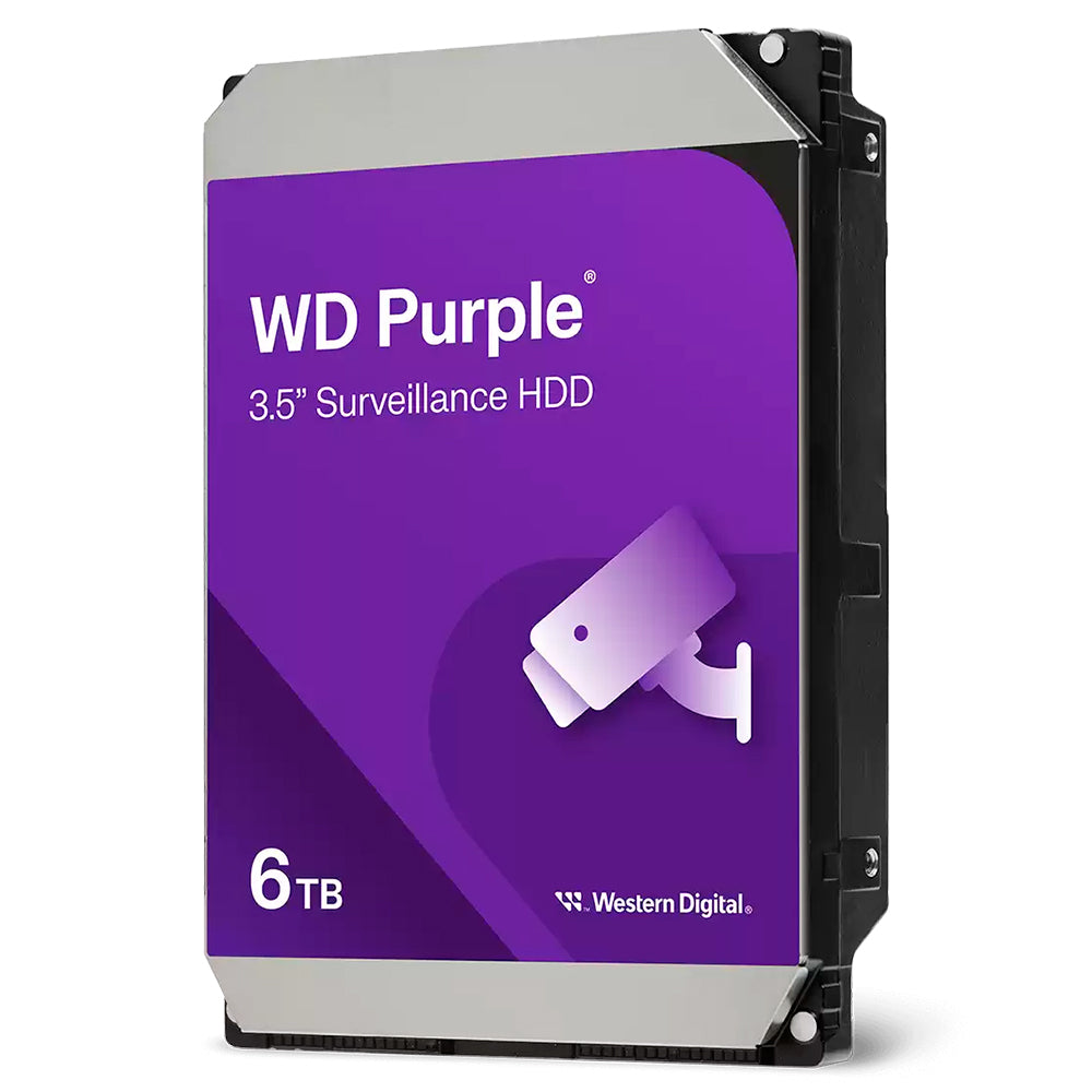 HD Para DVR 6TB, SATA3, 5400RPM, 265MB - Western Digital (WD64PURZ)