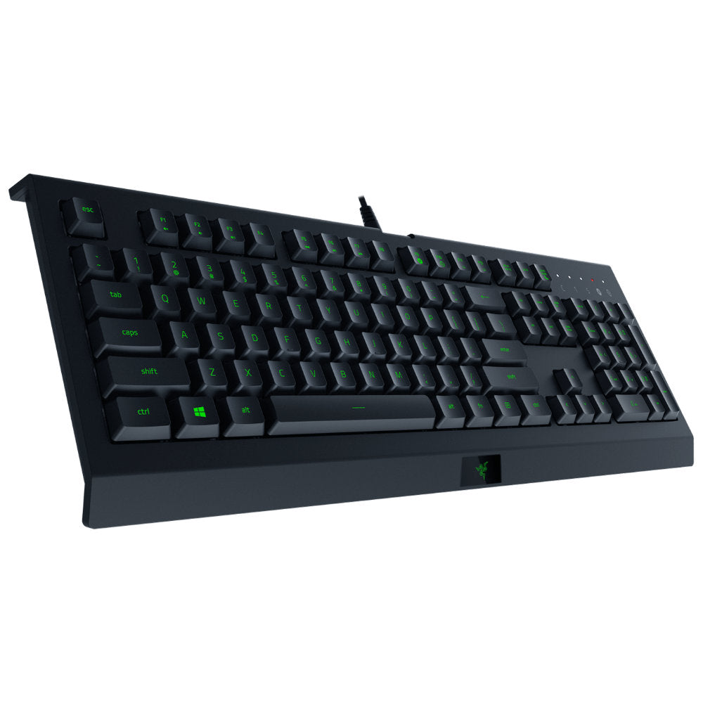 Teclado Gamer Razer Cynosa Lite RGB, Membrana, USB, Razer Chroma, Layout US ANSI, Preto, Resistente a Respingos, Preto