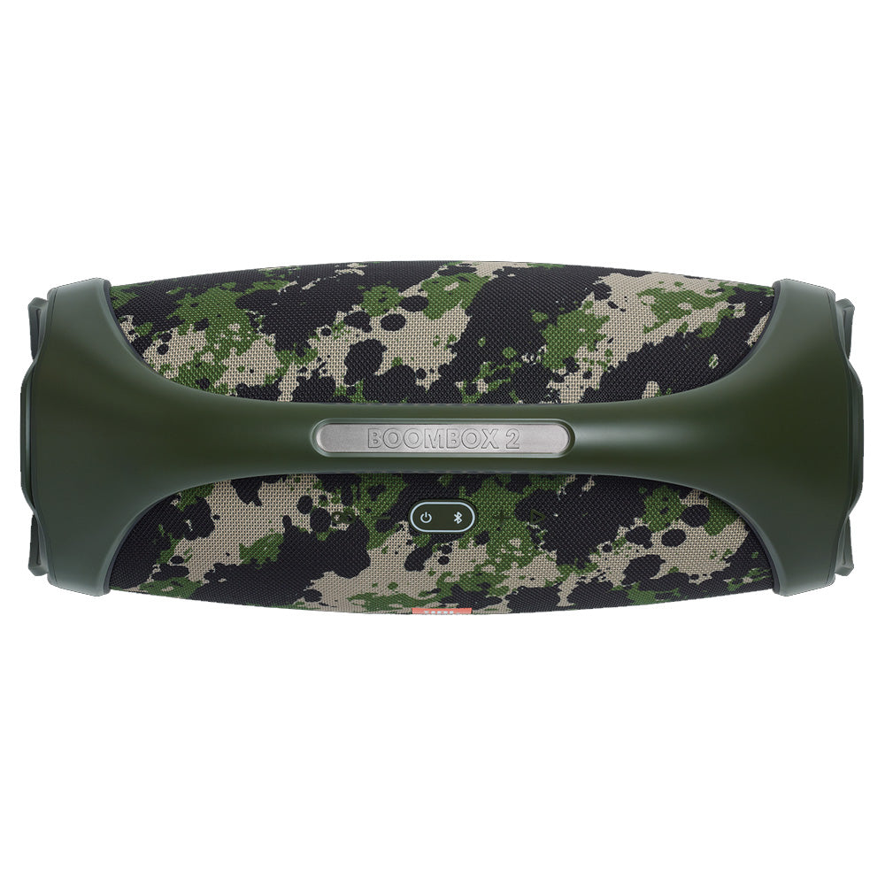 Caixa de Som Portátil JBL Boombox 2, RMS, 80W, Bluetooth 5.1, À Prova D'Água, Camuflada