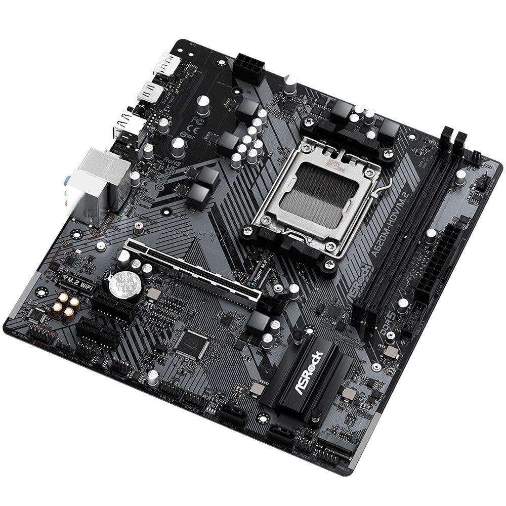 Placa Mae AsRock A620M-HDV/M.2, DDR5, Socket AM5, M-ATX, Chipset AMD A620, A620M-HDV-M2