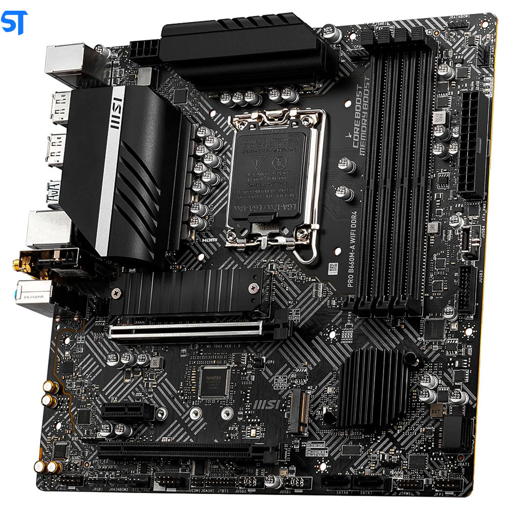 Kit Upgrade Gamer Intel Core i5-13400F, Placa Mãe MSI Pro B660M-A LGA1700 DDR4, 8GB RAM DDR4 3.200MHz Mancer