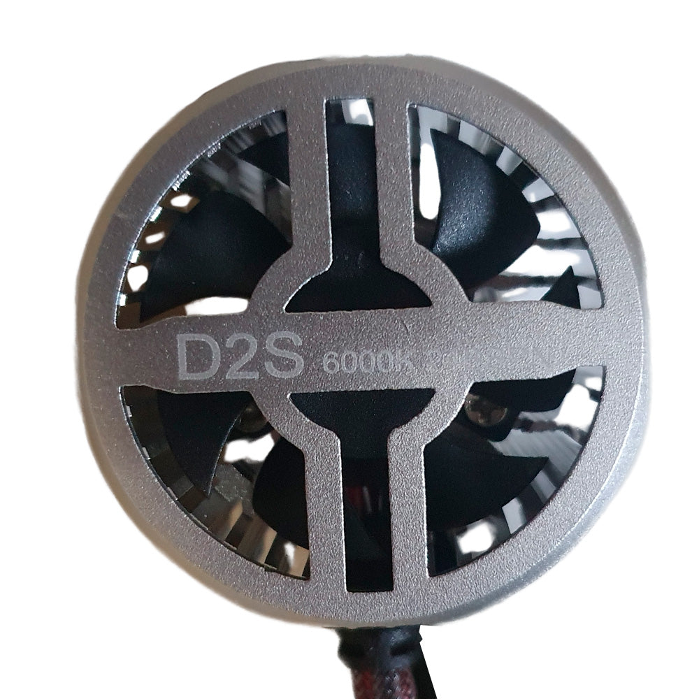 Kit Farol LED D2S D2R, Alto Brilho Com Conversão LossLess, Lampada Xenon, 6000K - OEMHIDS