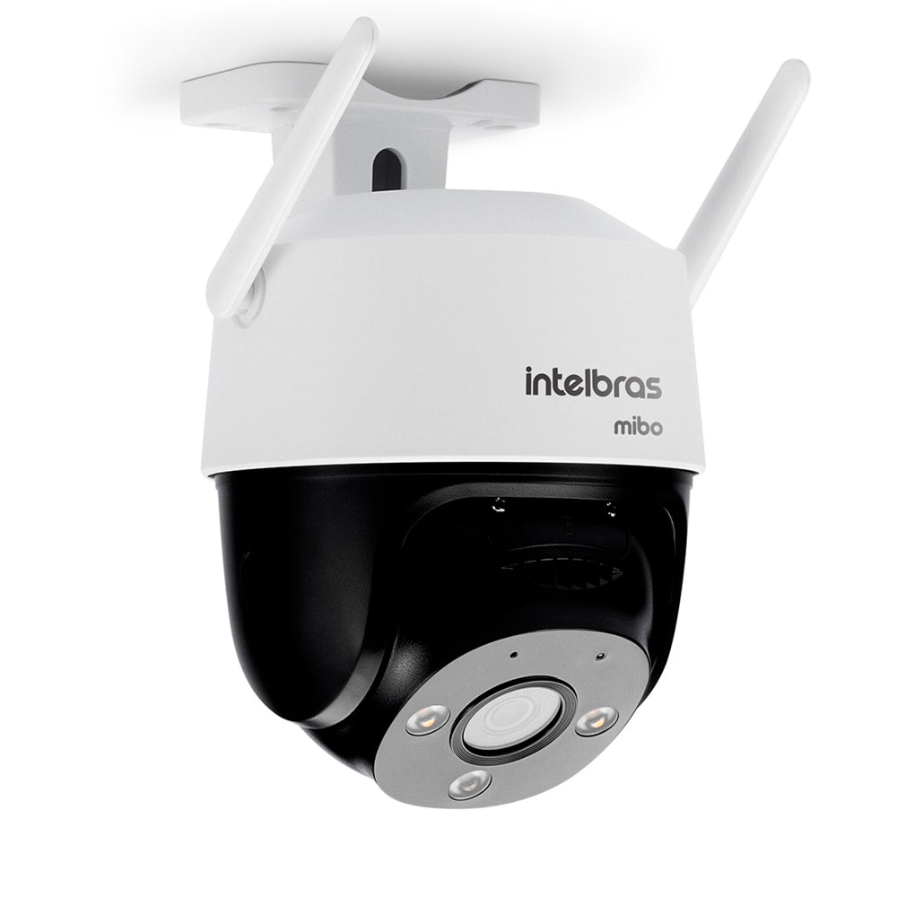 Câmera de Segurança IP Externa Intelbras iM7, Wifi, FHD, Proteção Contra Chuva e Poeira, Microfone Interno, Branco