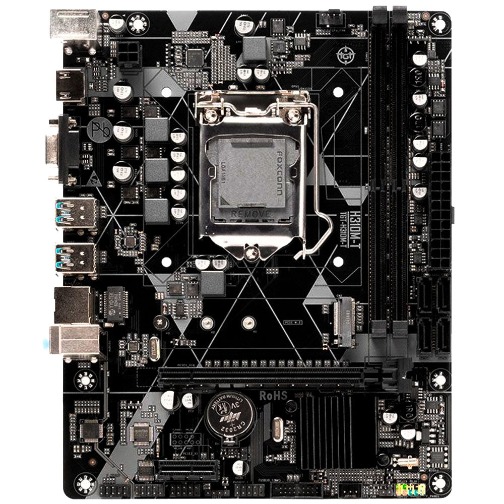 Placa Mãe GoLine GL-H310M-G2 LGA 1151 Micro-ATX DDR4 M.2 HDMI VGA USB 3.0 Ethernet Gigabit LAN 8ª/9ª Geração