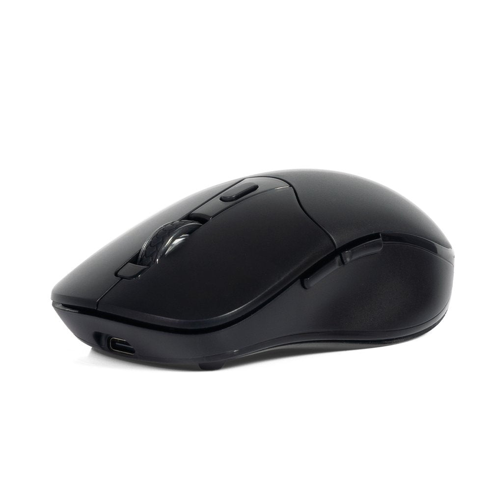 Mouse Sem Fio M‑BT60BK C3Tech Duplo Modo (BT + Nano) 800‑1600 DPI, 6 Botões, Recarregável USB‑C - Preto