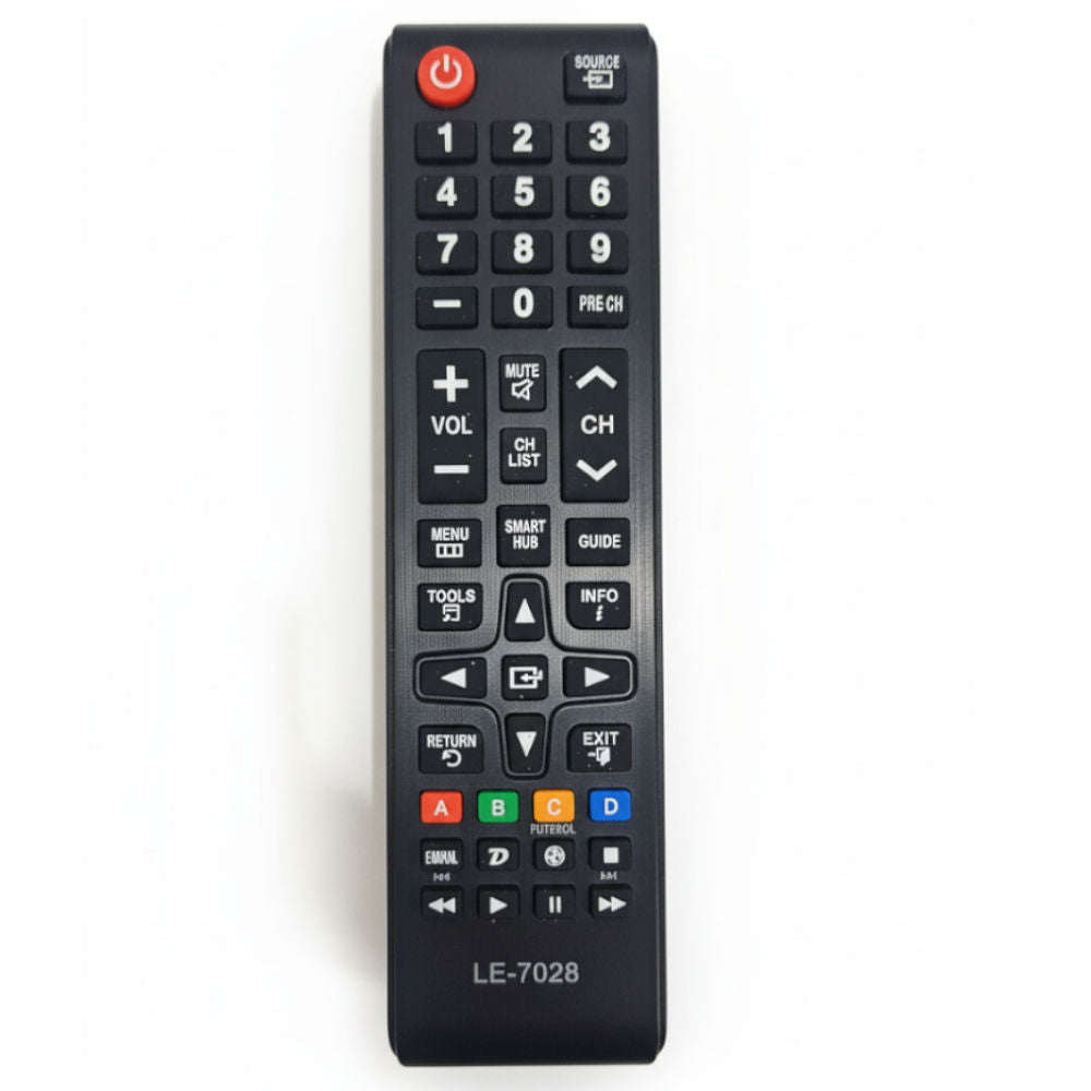 Controle Remoto para Samsung TV Smart, Smart HUB, Botão Futebol, Lelong LE-7028