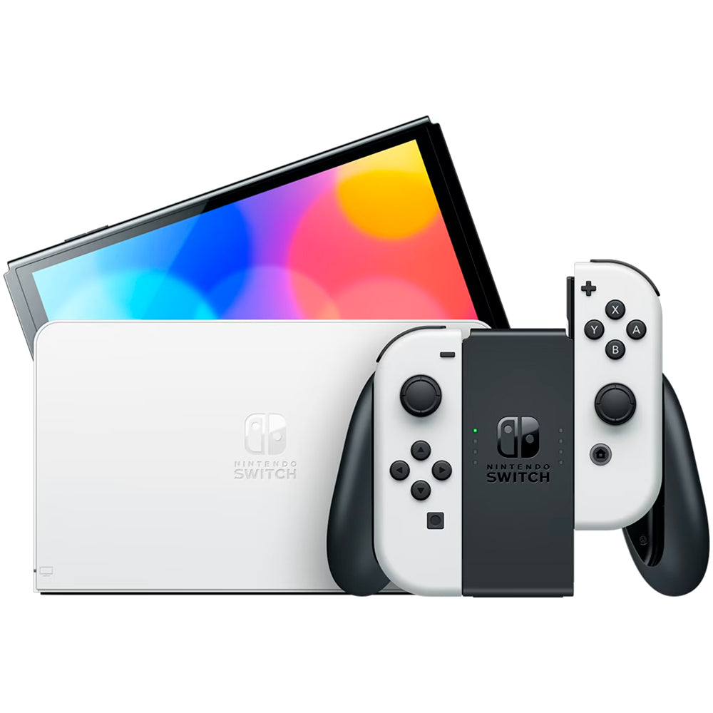 Console Portatíl Nintendo Switch OLED, Com Joy-Con, Branco, HBGSKAAA2