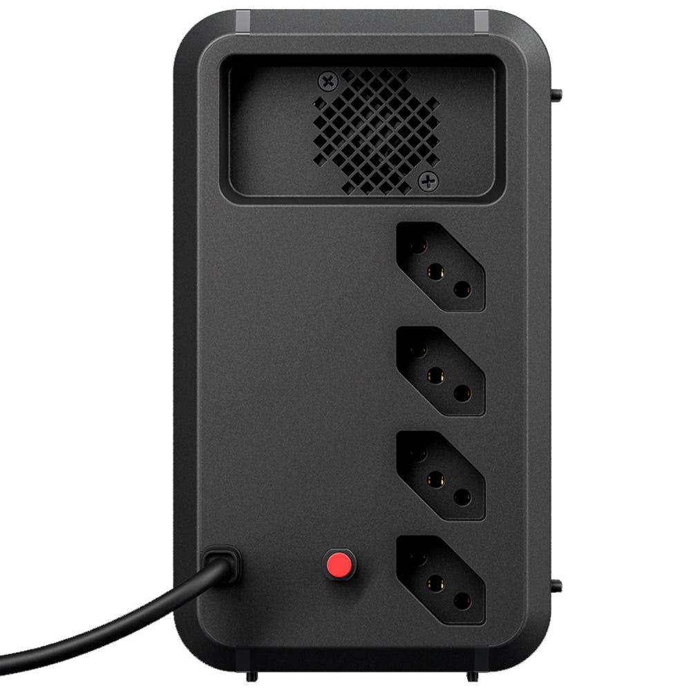 Nobreak Intelbras ATTIV 700VA, Senoidal, Bivolt, 4 Tomadas de Saída, Preto