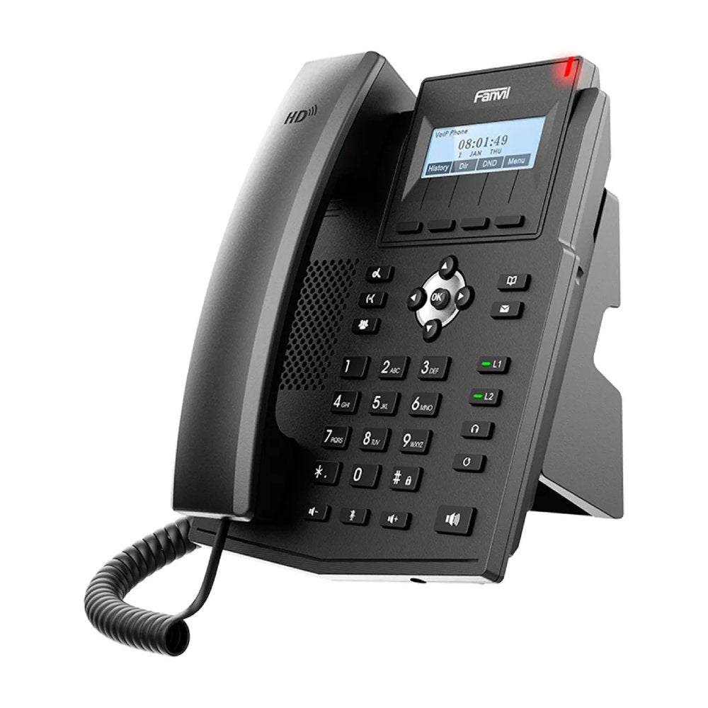 Telefone Ip Fanvil X1S Ethernet 2 Linhas SIP Áudio HD EHS