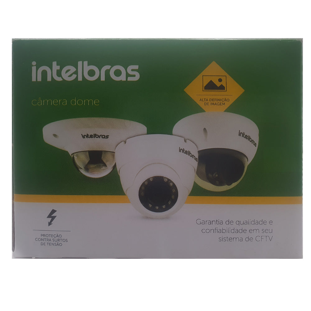 Câmera de Segurança Multi HD Intelbras VHD 1220 Dome G5 Full HD 1080p Dome Infravermelho Lente 2,8mm
