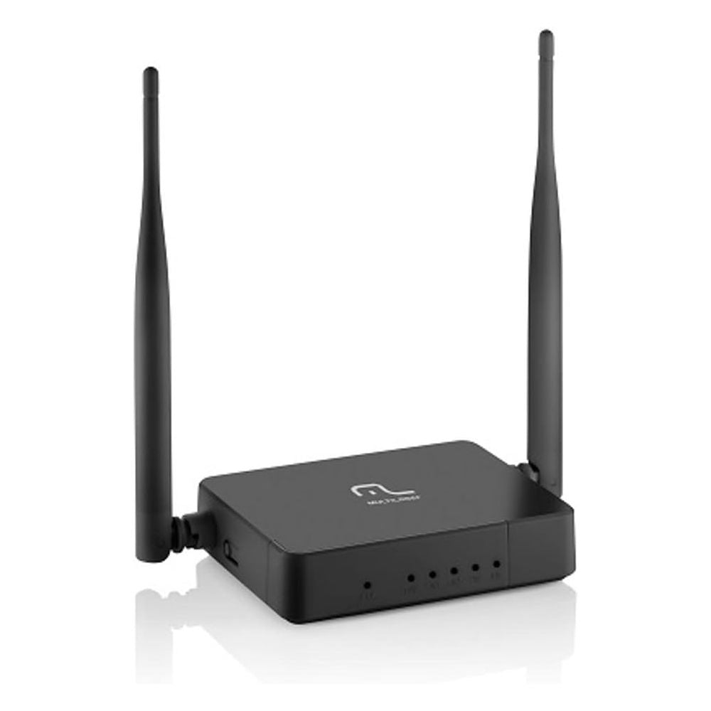 Roteador Multilaser RE171 Wireless 300Mbps 2 Antenas Removíveis 5dBi 4 Portas LAN 2.4GHz