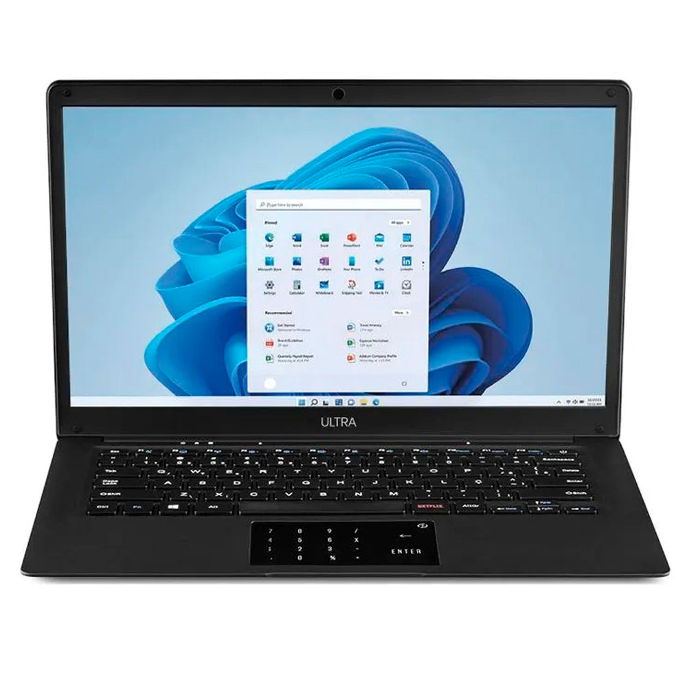 Notebook Ultra UB235 Celeron N4020- RAM 4GB- SSD 120GB Windows 11 Tela 14.1