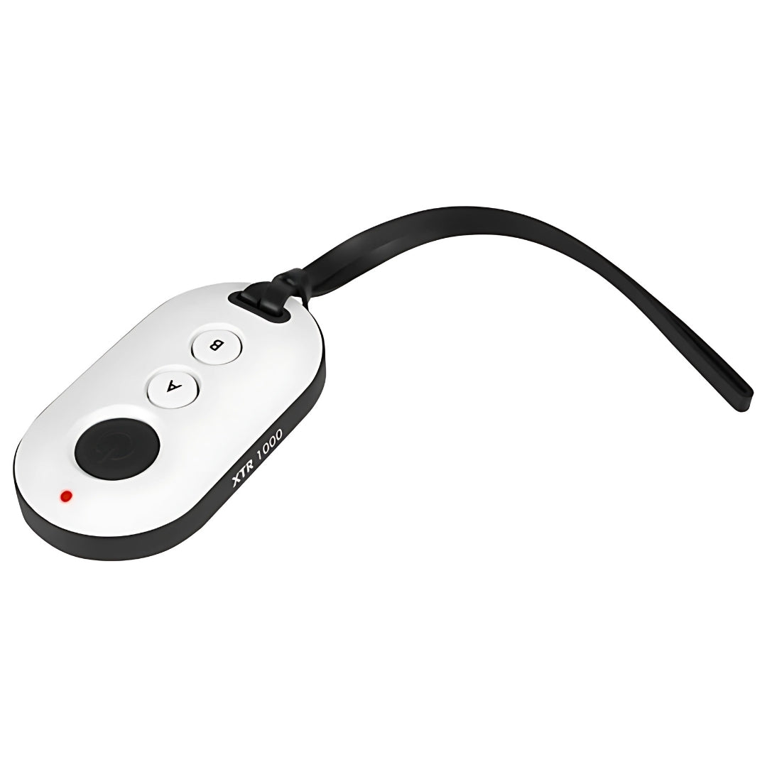 Controle Remoto Transmissor Intelbras Dedicado, Com Anticlonagem, 433,92MHz, FSK, XTR 1000 - Preto/Branco