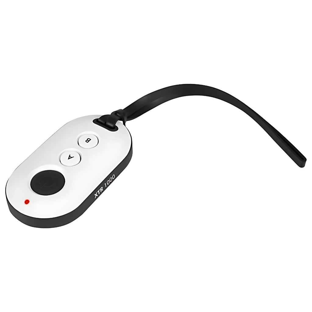 Controle Remoto Transmissor Intelbras Dedicado, Com Anticlonagem, 433,92MHz, FSK, XTR 1000 - Preto/Branco