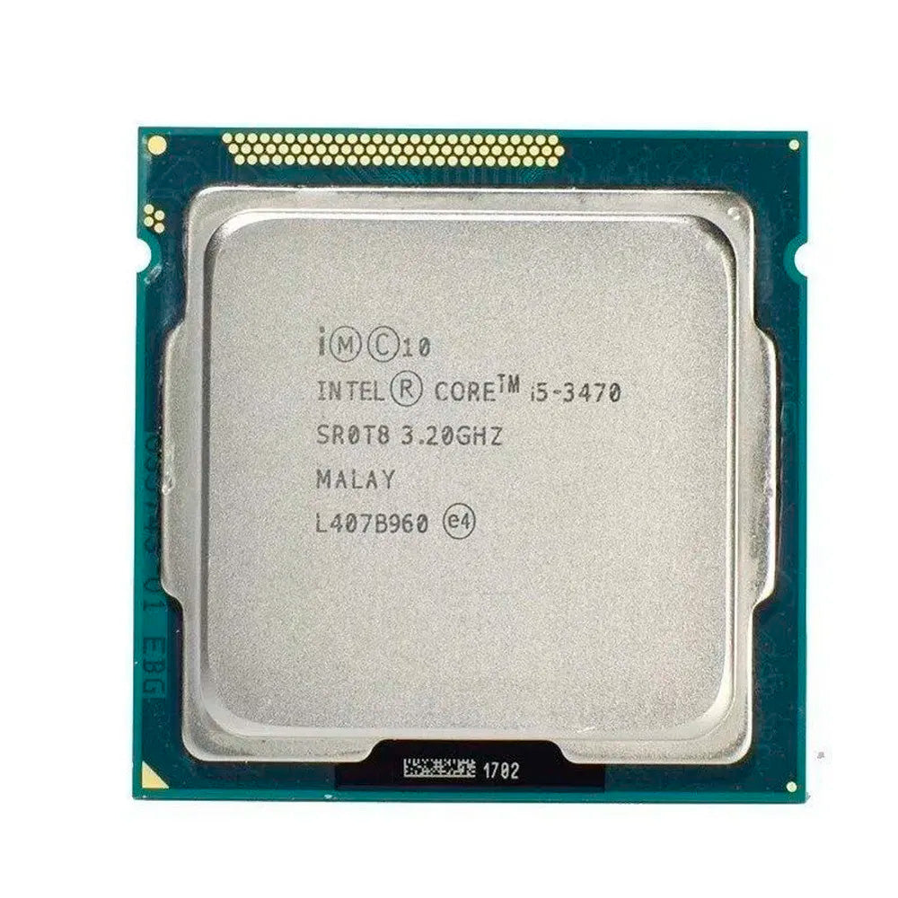 Computador Gamer Core i5 3470, SSD 120GB e HD 500GB, RAM 16GB, Placa Vídeo 4GB RX 550, Tower Com 3 Fans, 400W, 80 Plus