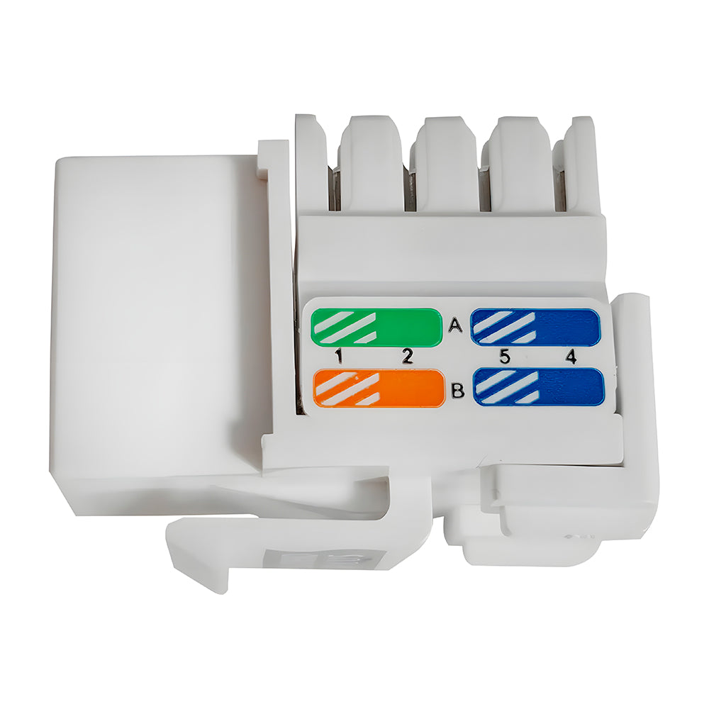 Conector Keystone Fêmea RJ45 CAT5, SohoPlus, Furukawa - Branco