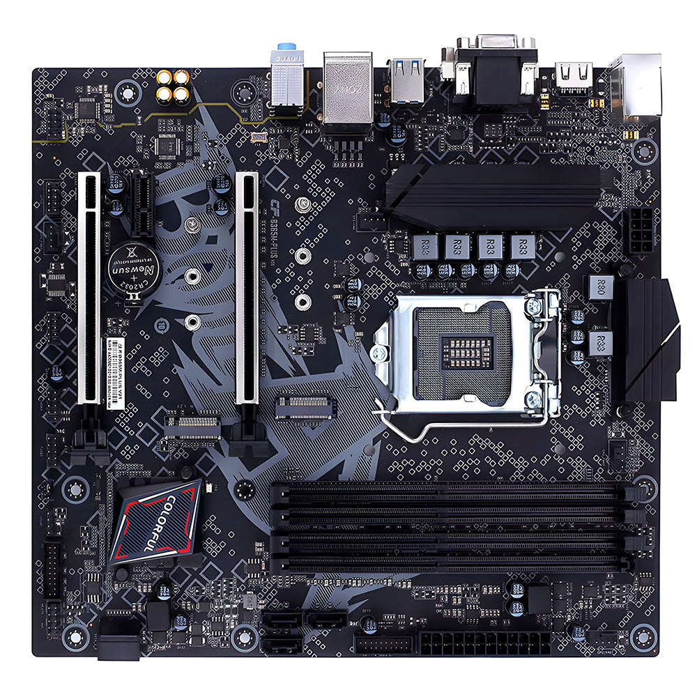 Placa Mãe Colorful Battle-AX B365M-PLUS V21, LGA 1151, 9ª Ger. e 8ª Ger. mATX, 2666Mhz DDR4