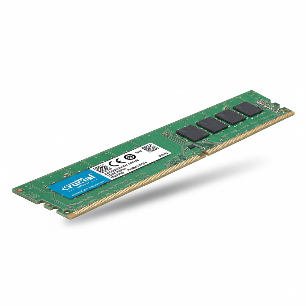 Memória RAM Desktop Crucial Basics 8GB (1x8GB) DDR4 2666MHz, UDIMM, 288 pinos, CL19, 1.2V, CB8GU2666
