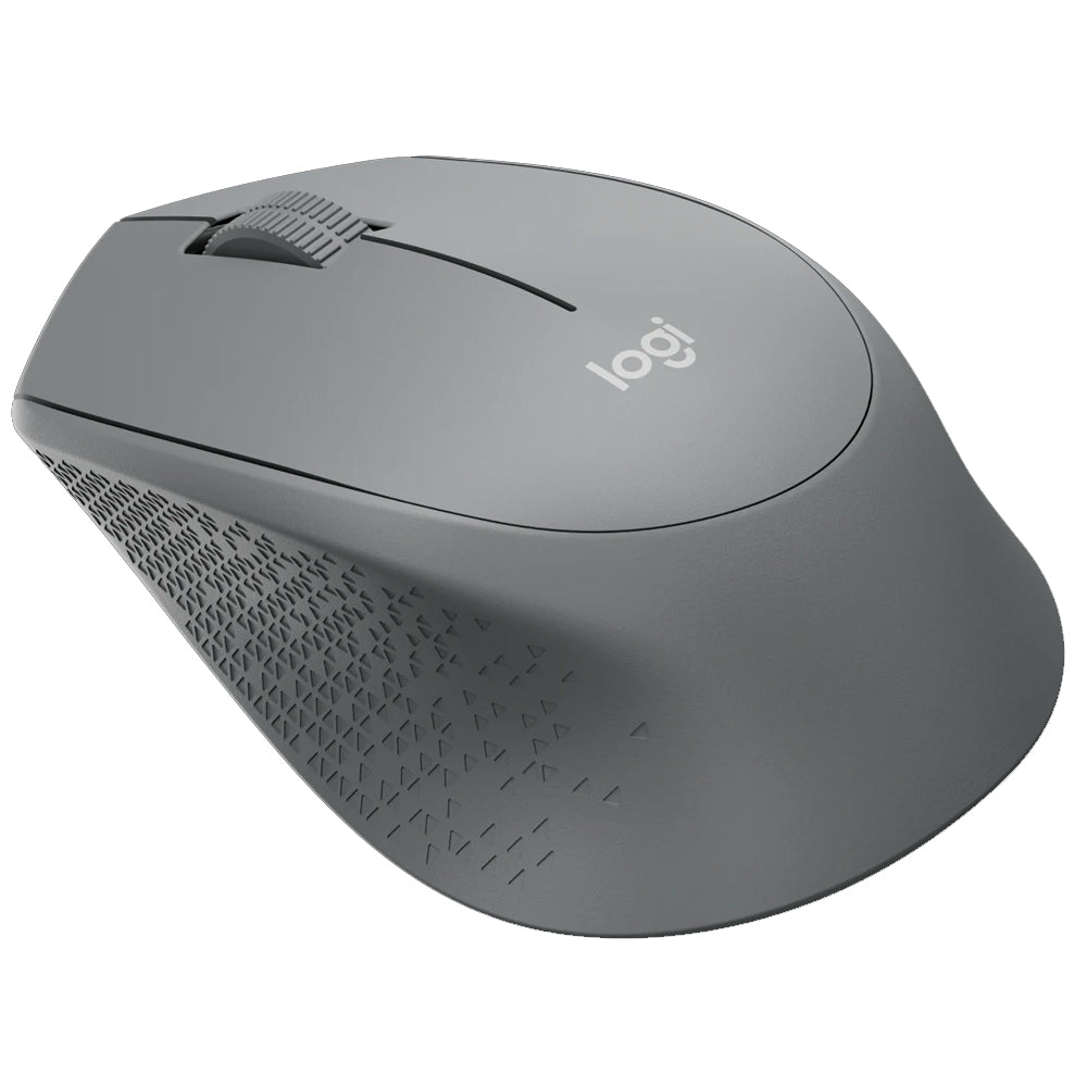 Mouse Wireless Logitech, M280, Com Conexão USB e Pilha Inclusa, 1.000 DPI, Cinza