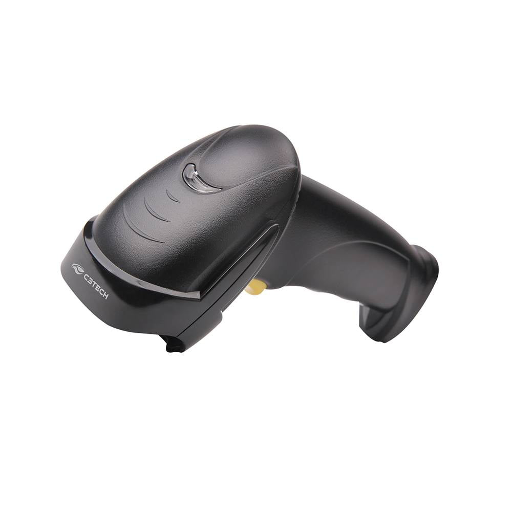 Leitor Código de Barras USB, Com Suporte Incluso, LB-50BK, C3Tech, Preto