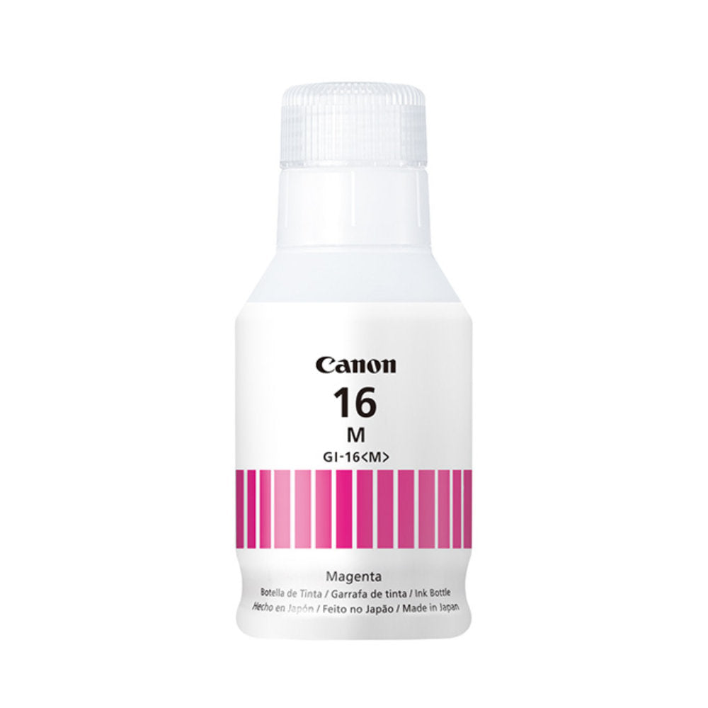 Refil de Tinta Canon GI-16 Magenta Original 135ml para Maxify GX5010, GX6010, GX7010, GX6020, GX7020