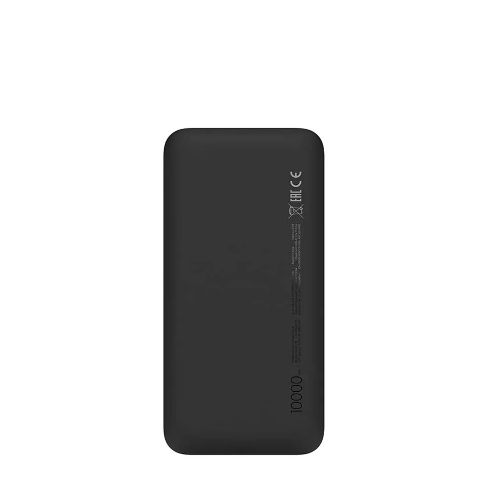 Power Bank Carregador Portátil Xiaomi Redmi 10000mAh PB100LZM, 37Wh Li-Po 2 USB-A 5.1V/2.4A Micro-USB USB-C