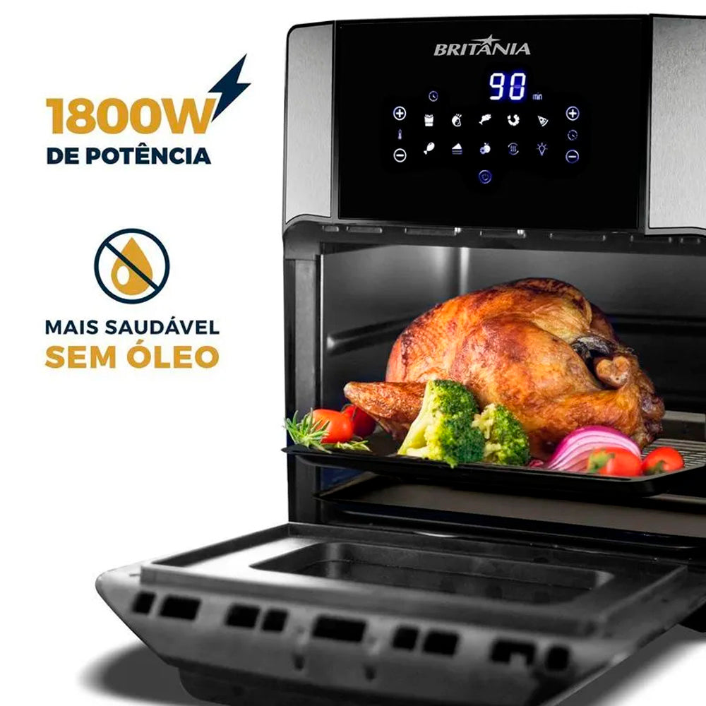 Fritadeira Air Fry Oven BFR2100P, Britânia, 220V