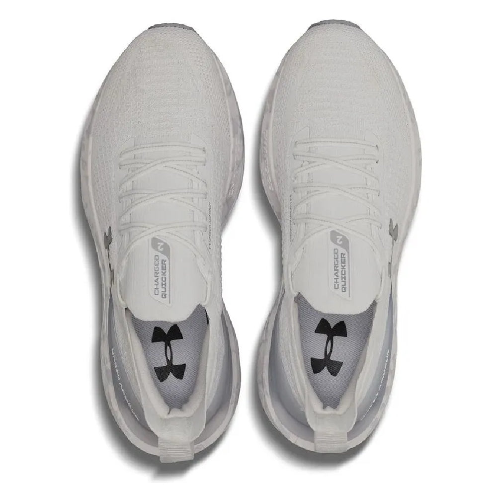 Tênis de Corrida 37 Masculino Under Armour UA CH.QUICKER 2 (Branco/Met. Silver)