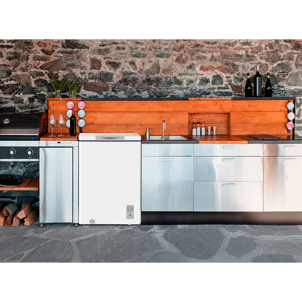 Freezer Horizontal 100 Litros, Midea, 220V, Branco, CFA10B2