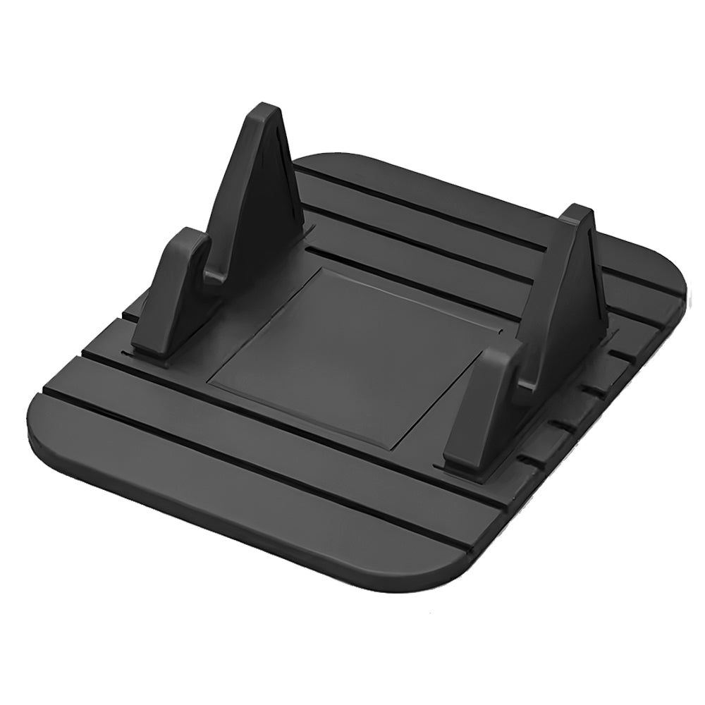 Suporte De Celular Universal, Antiderrapante, Em Borracha, Para Painel De Carro, Preto