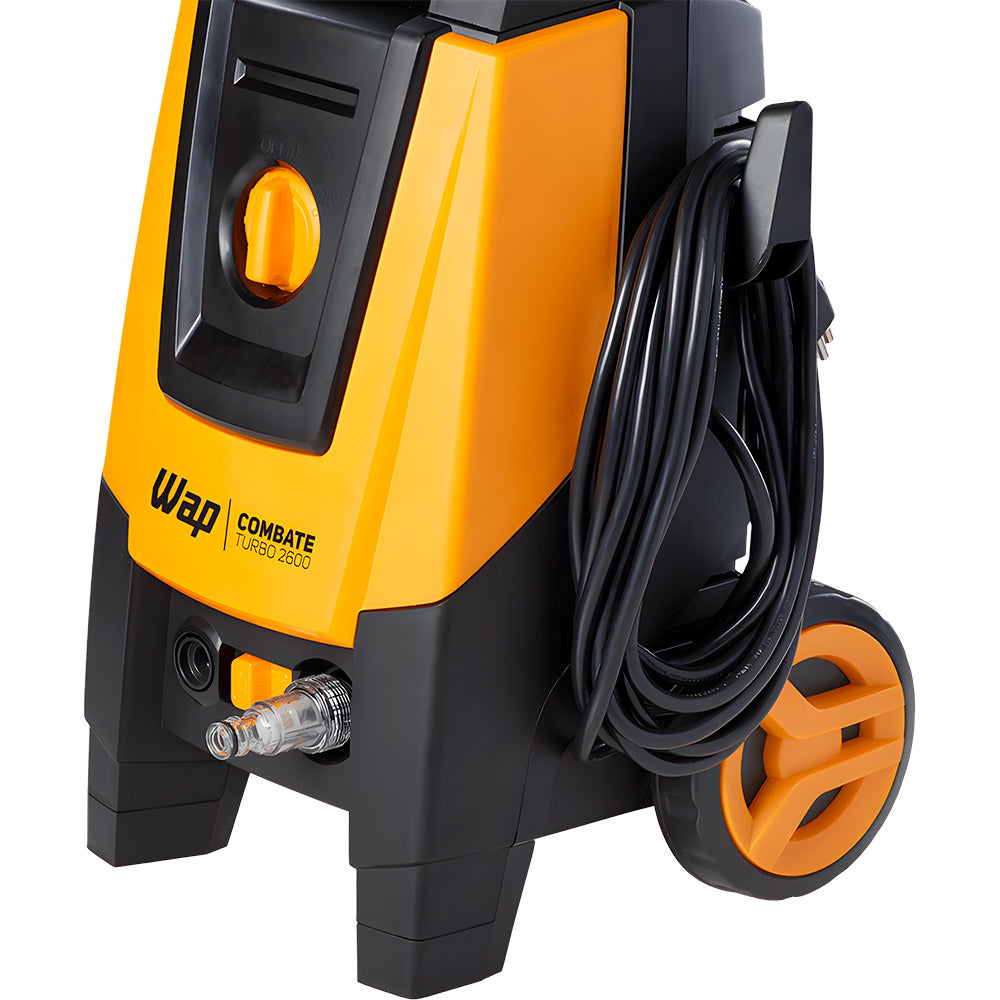 Lavadora de Alta Pressão Wap Combate Turbo Indução, 1700W, 2100 PSI/Libras, 360L/h Profissional, Semi Intensivo, 220V