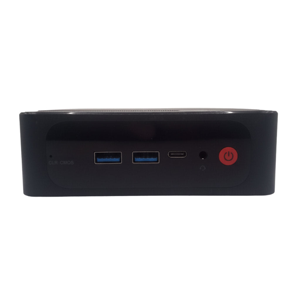 Mini PC SER5 Beelink, AMD Ryzen 5 5560U, 16GB RAM DDR4 SSD 1TB NVMe, 4K 60Hz WiFi 6, DP+HDMI/USB3.2/Tipo-C, Preto